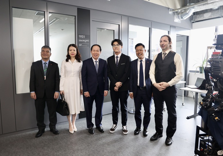 Phó Thủ tướng Lê Tiến Châu thăm, làm việc với Đại học Công nghệ Shibaura- Ảnh 4. Phó Thủ tướng Lê Tiến Châu thăm, làm việc với Đại học Công nghệ Shibaura- Ảnh 4.