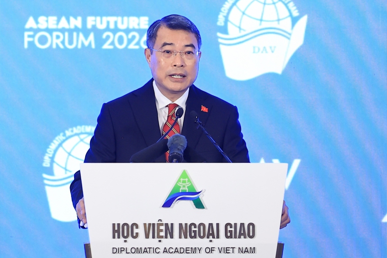 Thủ tướng Lê Minh Hưng dự phiên khai mạc Diễn đàn Tương lai ASEAN 2026- Ảnh 4. Thủ tướng Lê Minh Hưng dự phiên khai mạc Diễn đàn Tương lai ASEAN 2026- Ảnh 4.