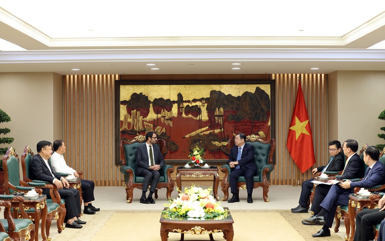Phó Thủ tướng Thường trực Phạm Gia Túc tiếp lãnh đạo tập đoàn năng lượng tái tạo lớn của Pháp- Ảnh 2.