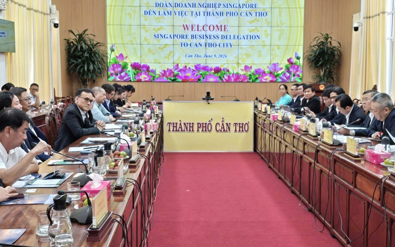 Cần Thơ mở rộng hợp tác đầu tư với doanh nghiệp Singapore