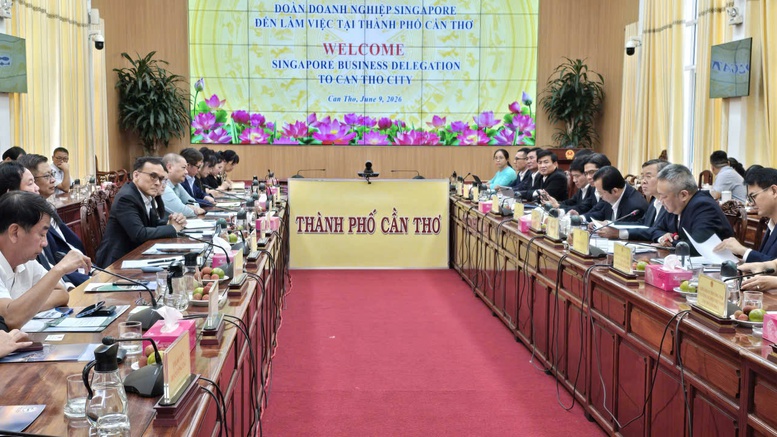 Cần Thơ mở rộng hợp tác đầu tư với doanh nghiệp Singapore- Ảnh 1.
