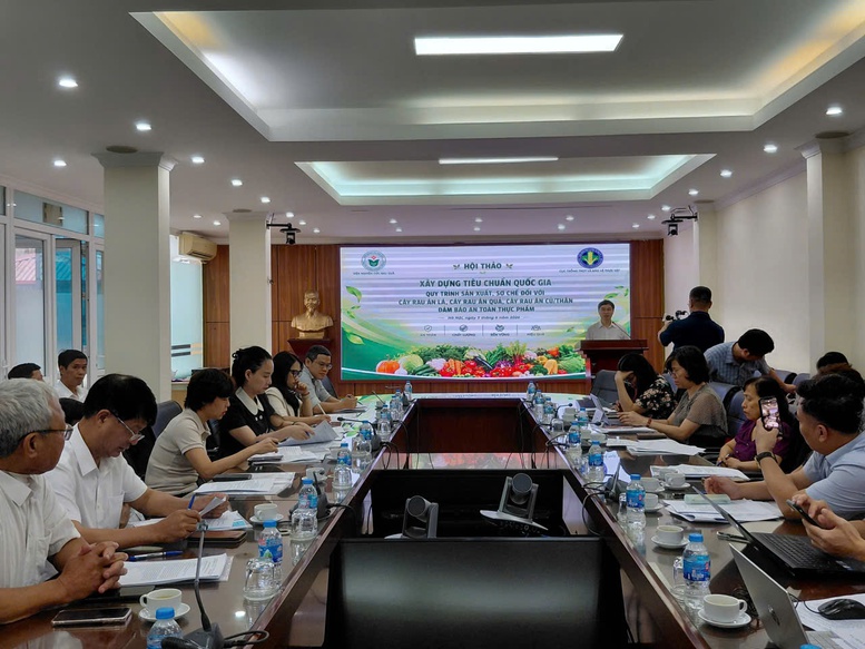 Xây dựng tiêu chuẩn quốc gia cho rau an toàn- Ảnh 1.