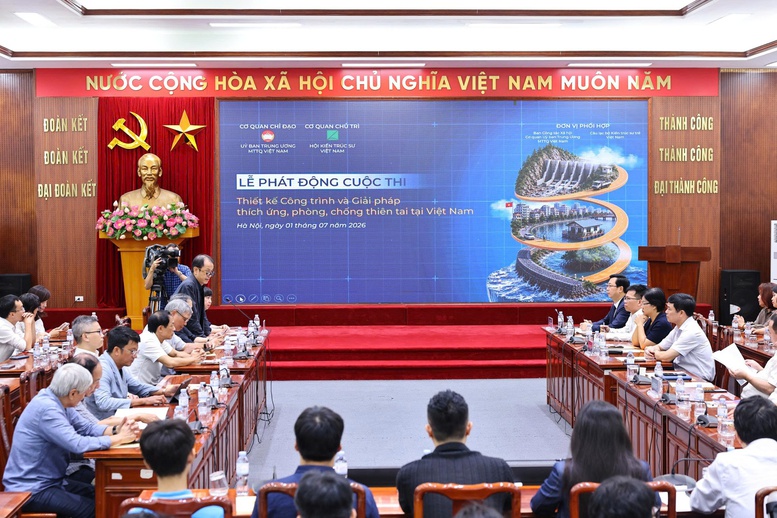 Phát động cuộc thi Thiết kế công trình và giải pháp thích ứng phòng, chống thiên tai- Ảnh 1.