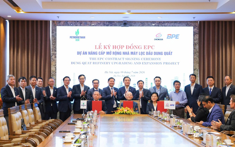 Ký kết hợp đồng EPC và PMC thuộc Dự án Nâng cấp, mở rộng Nhà máy Lọc dầu Dung Quất