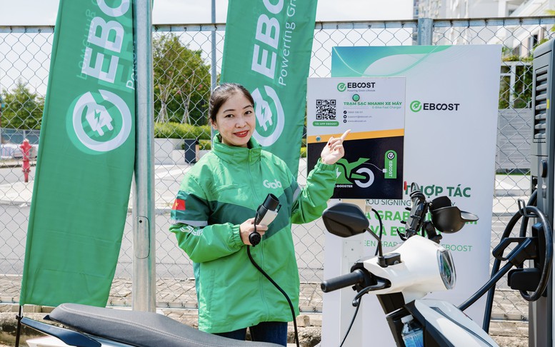 Grab đầu tư phát triển hạ tầng trạm sạc xe điện