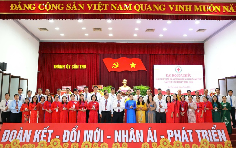Hội Chữ thập đỏ Cần Thơ bước vào nhiệm kỳ mới với yêu cầu chuyên nghiệp hóa hoạt động nhân đạo