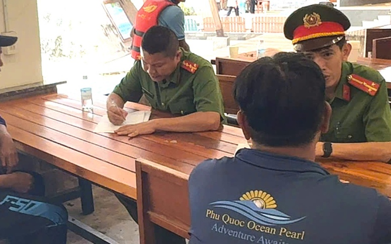 Khởi tố vụ án hình sự, tạm giữ thuyền trưởng vụ chìm ca nô tại Phú Quốc