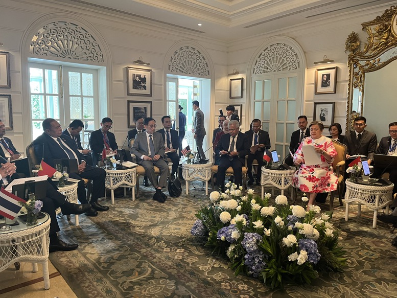 Cuộc tiếp xúc trực tiếp cấp cao nhất giữa ASEAN với chính quyền Myanmar kể từ năm 2021- Ảnh 1.
