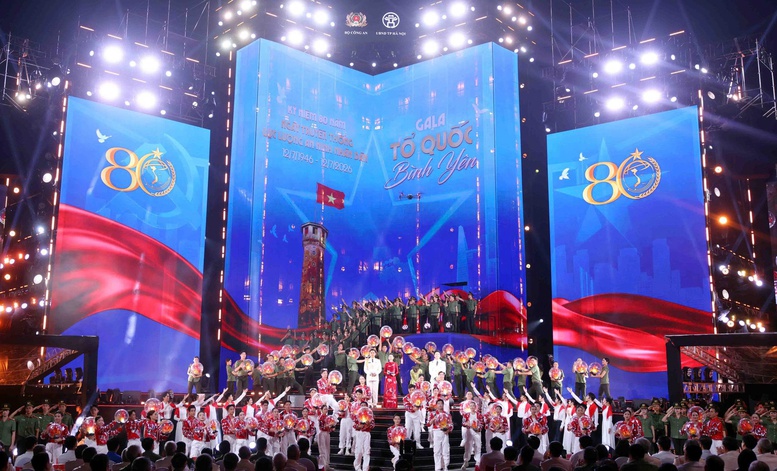 Gala 'Tổ quốc bình yên' - Bản trường ca nghệ thuật về lực lượng Anh ninh nhân dân- Ảnh 6.