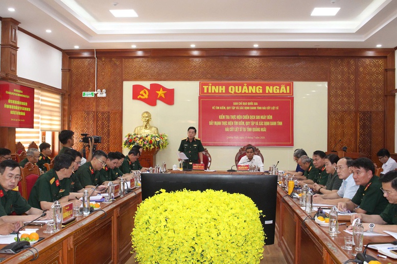 Quảng Ngãi: Đã lấy mẫu đối với 1.139 phần mộ liệt sĩ để giám định ADN- Ảnh 1.