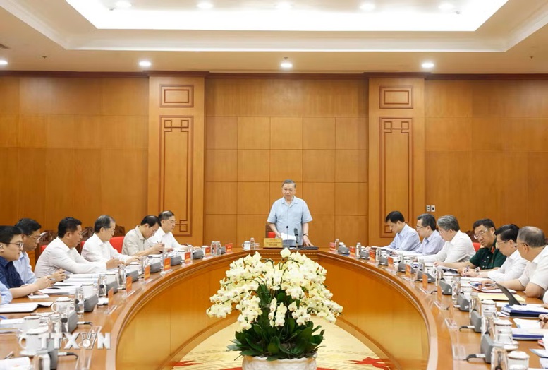 Tổng Bí thư, Chủ tịch nước Tô Lâm: Đặt công nghiệp hàng hải đúng vị trí trong chiến lược xây dựng Việt Nam trở thành quốc gia biển mạnh- Ảnh 1.
