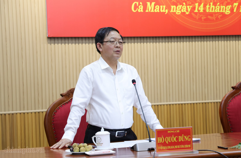 Cà Mau cần phát triển thành trung tâm kinh tế biển, năng lượng tái tạo và logistics của vùng và cả nước- Ảnh 2.