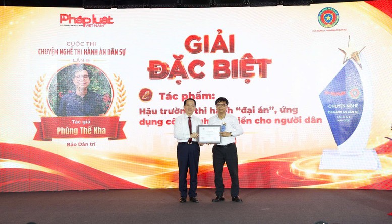 36 tác phẩm chất lượng đạt giải Cuộc thi ‘Chuyện nghề Thi hành án dân sự’ - Ảnh 2.