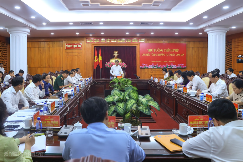 Thủ tướng Lê Minh Hưng: Lạng Sơn có vị trí chiến lược đặc biệt quan trọng- Ảnh 9.