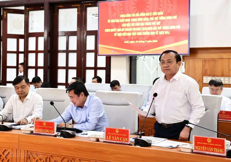 Phó Thủ tướng Lê Tiến Châu: Huế phải đi đầu trong thực hiện Nghị quyết 80-NQ/TW của Bộ Chính trị- Ảnh 5.