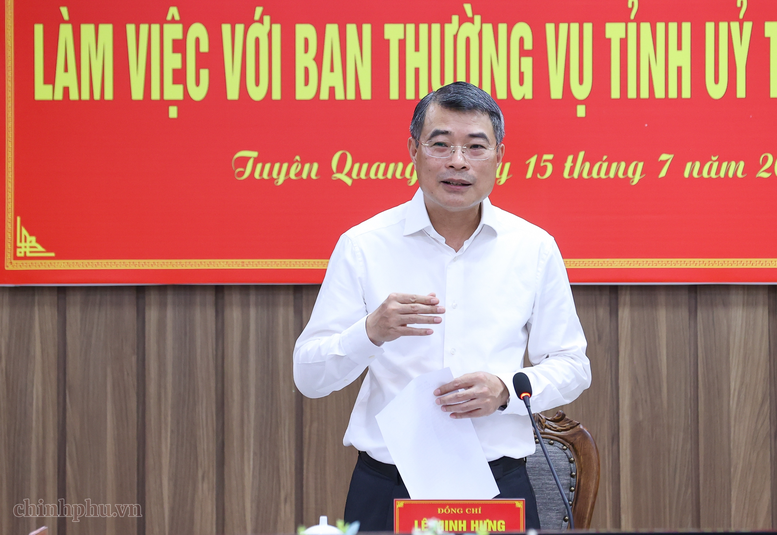 Thủ tướng Lê Minh Hưng: Tuyên Quang phải cố gắng gấp 2 – 3 lần những nơi thuận lợi- Ảnh 5.