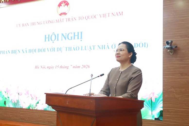 Ủy ban Trung ương MTTQ Việt Nam tham gia phản biện dự thảo Luật Nhà ở (sửa đổi)- Ảnh 2.