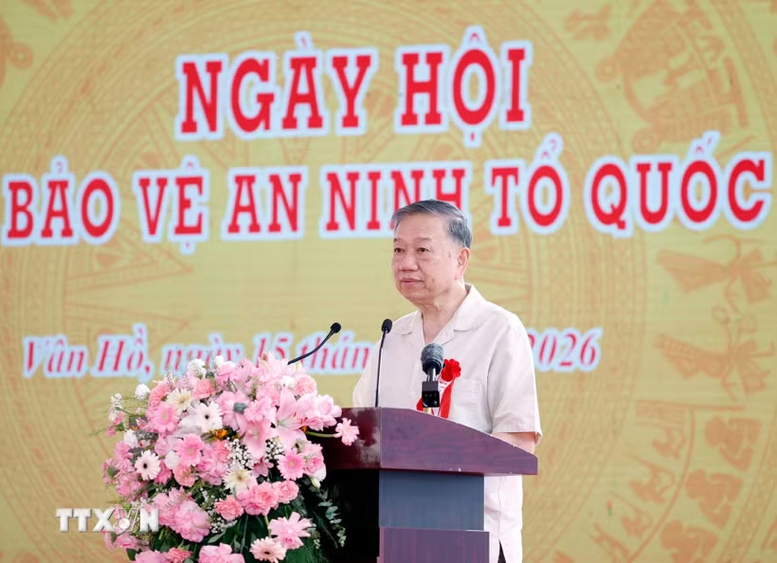 Tổng Bí thư, Chủ tịch nước: Tạo môi trường an ninh, an toàn vì cuộc sống bình yên, hạnh phúc của nhân dân- Ảnh 1.