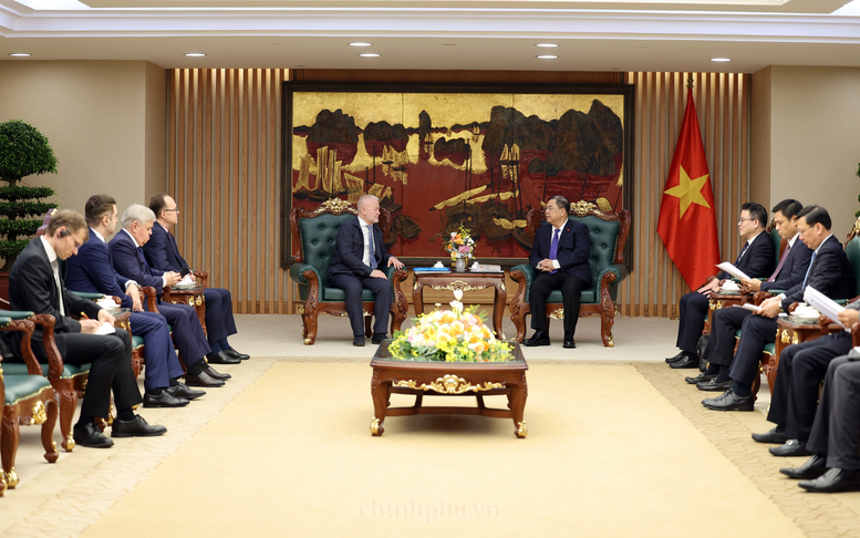 Phó Thủ tướng Thường trực Phạm Gia Túc tiếp lãnh đạo Tập đoàn năng lượng RusHydro (Nga)- Ảnh 3.