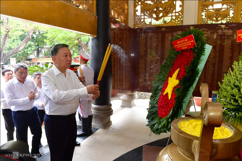 Toàn văn phát biểu của Tổng Bí thư, Chủ tịch nước Tô Lâm tại Công viên Lê Thị Riêng- Ảnh 1.