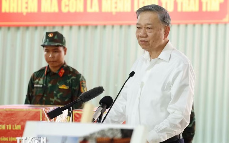 Toàn văn phát biểu của Tổng Bí thư, Chủ tịch nước Tô Lâm tại Công viên Lê Thị Riêng