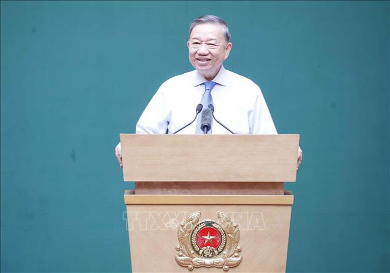 Tổng Bí thư, Chủ tịch nước Tô Lâm: Xây dựng lực lượng Cảnh sát nhân dân đáp ứng yêu cầu trong tình hình mới- Ảnh 4.