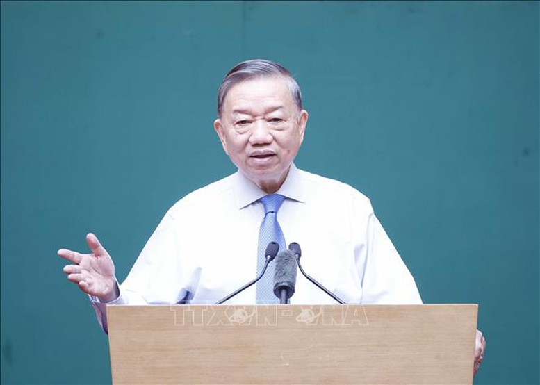 Tổng Bí thư, Chủ tịch nước Tô Lâm: Xây dựng lực lượng Cảnh sát nhân dân đáp ứng yêu cầu trong tình hình mới- Ảnh 5.