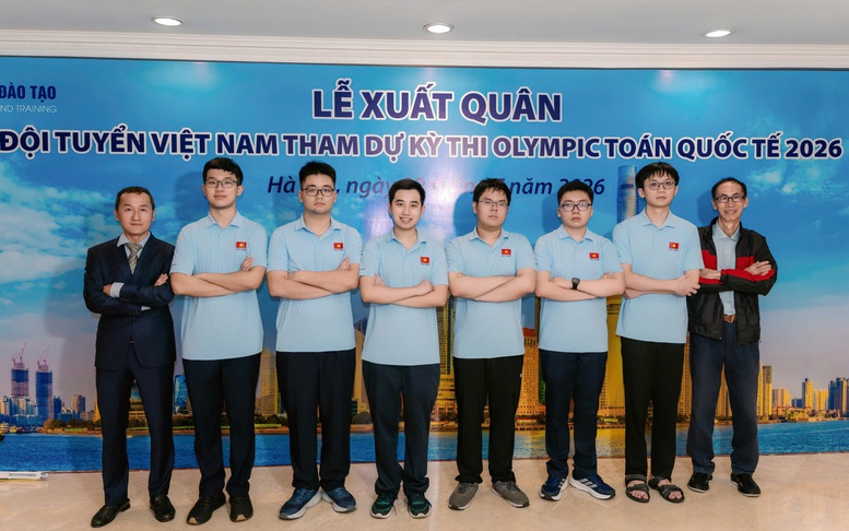 Việt Nam vươn lên xếp thứ 5 tại Olympic Toán quốc tế 2026