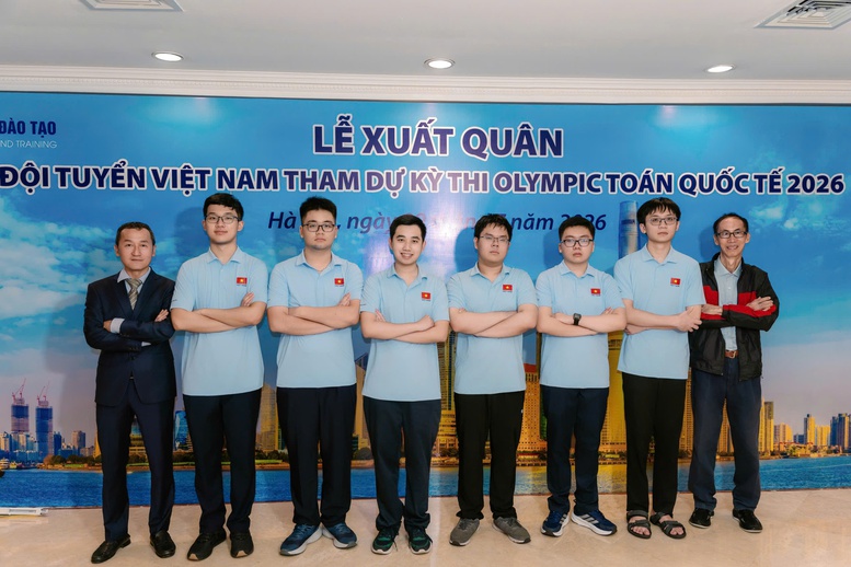 Việt Nam vươn lên xếp thứ 5 tại Olympic Toán quốc tế 2026- Ảnh 1.