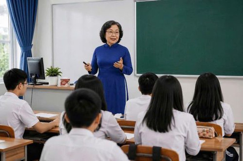 Nhà giáo nghỉ hưu được ký hợp đồng dạy toàn thời gian- Ảnh 1.