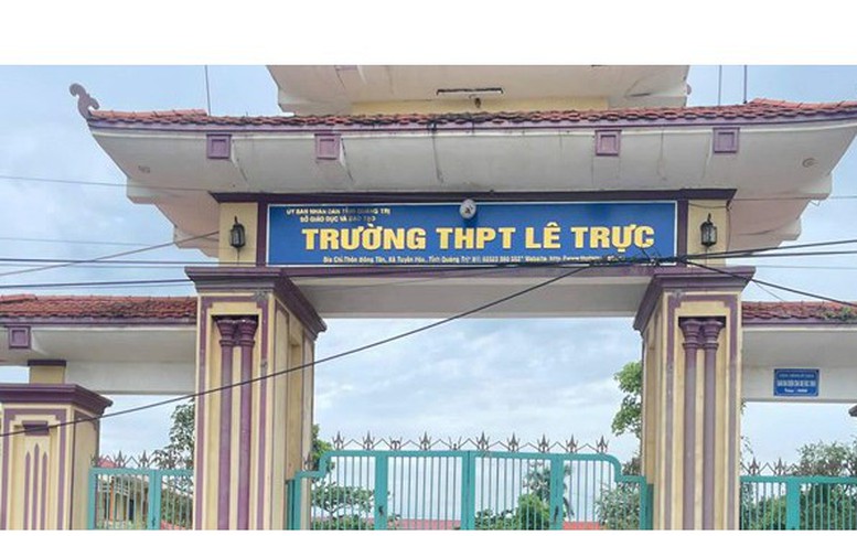 Quảng Trị: Khởi tố 2 giáo viên Trường THPT Lê Trực