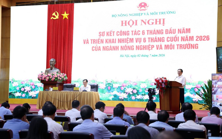 Ngành Nông nghiệp và Môi trường phải tiên phong hoàn thiện thể chế, chuyển đổi số để tạo động lực tăng trưởng
