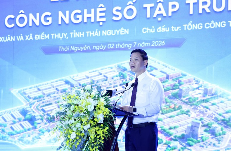 Phó Thủ tướng Hồ Quốc Dũng dự khởi công dự án Khu công nghệ số tập trung Yên Bình, Thái Nguyên- Ảnh 6.