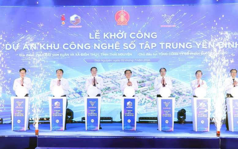 Phó Thủ tướng Hồ Quốc Dũng dự khởi công dự án Khu công nghệ số tập trung Yên Bình, Thái Nguyên