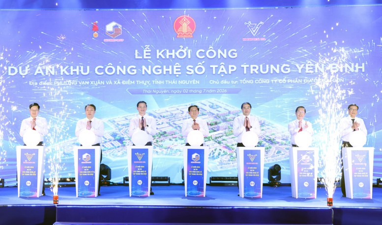 Phó Thủ tướng Hồ Quốc Dũng dự khởi công dự án Khu công nghệ số tập trung Yên Bình, Thái Nguyên- Ảnh 2.