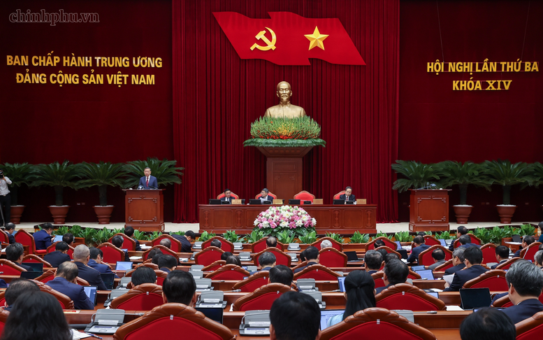 Khai mạc Hội nghị lần thứ ba Ban Chấp hành Trung ương Đảng khóa XIV