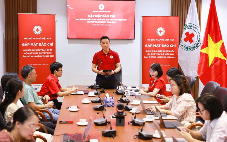 Đại hội Hội Chữ thập đỏ Việt Nam lần thứ XII sẽ diễn ra từ ngày 27-28/7
