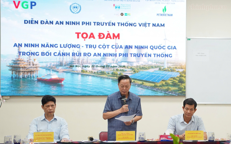 TỔNG THUẬT: Tọa đàm 'An ninh năng lượng - trụ cột của an ninh quốc gia trong bối cảnh rủi ro an ninh phi truyền thống'- Ảnh 12.