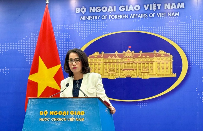 Việt Nam đề nghị các bên liên quan hành xử phù hợp với luật pháp quốc tế- Ảnh 1.