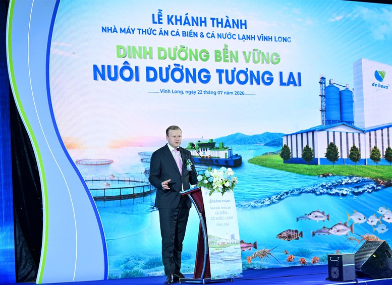 De Heus khánh thành nhà máy thức ăn thủy sản 168.000 tấn tại Vĩnh Long- Ảnh 3.