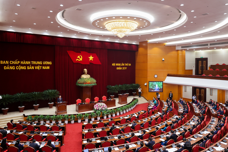 Phát biểu bế mạc Hội nghị Trung ương 3, khóa XIV của Tổng Bí thư, Chủ tịch nước Tô Lâm- Ảnh 2.