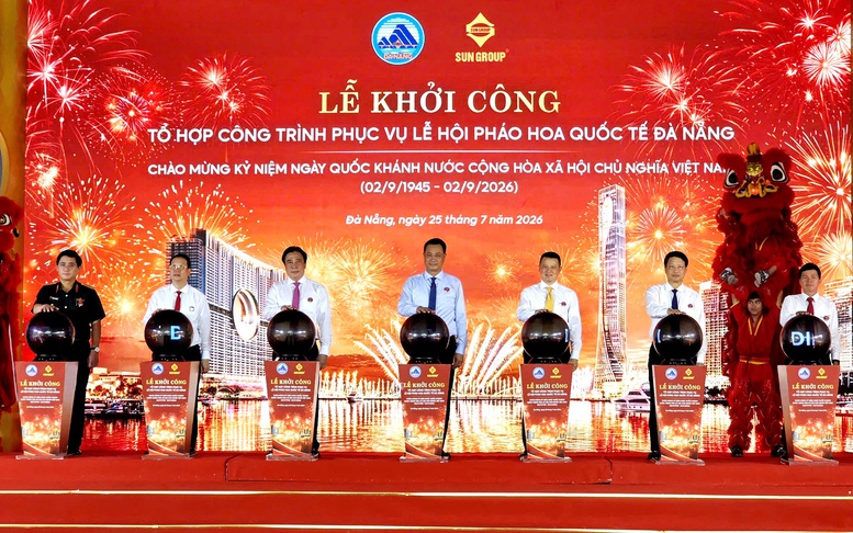 Đà Nẵng khởi công Tổ hợp công trình phục vụ Lễ hội pháo hoa quốc tế DIFF