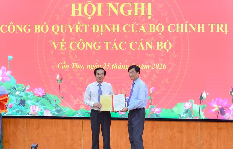 Đồng chí Đỗ Thanh Bình giữ chức vụ Bí thư Thành ủy Cần Thơ- Ảnh 1.