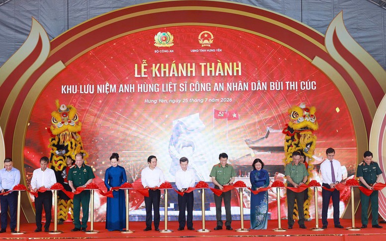Khánh thành Khu lưu niệm Anh hùng liệt sĩ Công an nhân dân Bùi Thị Cúc