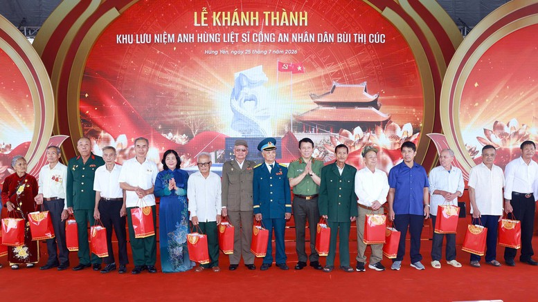 Khánh thành Khu lưu niệm Anh hùng liệt sĩ Công an nhân dân Bùi Thị Cúc- Ảnh 2.