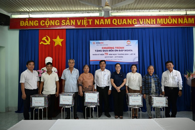 EVNSPC: Chuỗi hoạt động tri ân thiết thực nhân Ngày Thương binh - Liệt sĩ- Ảnh 2.