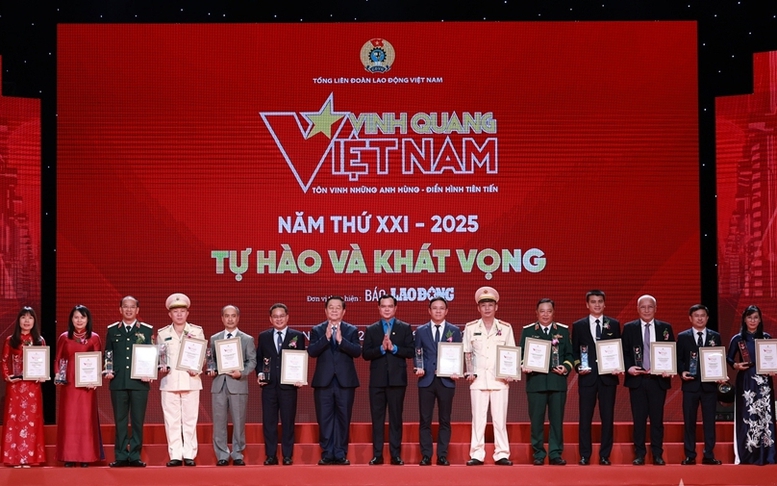 Vinh quang Việt Nam 2026: Tôn vinh tinh thần kiến tạo và cống hiến