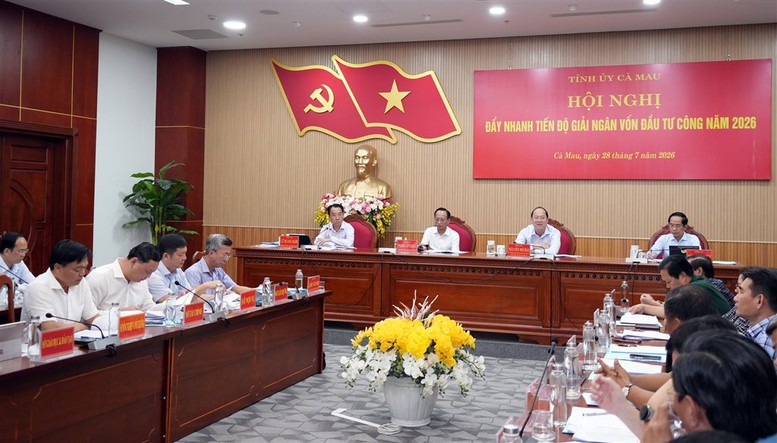 Cà Mau phấn đấu đưa giải ngân đầu tư công vào top 15 cả nước- Ảnh 2.