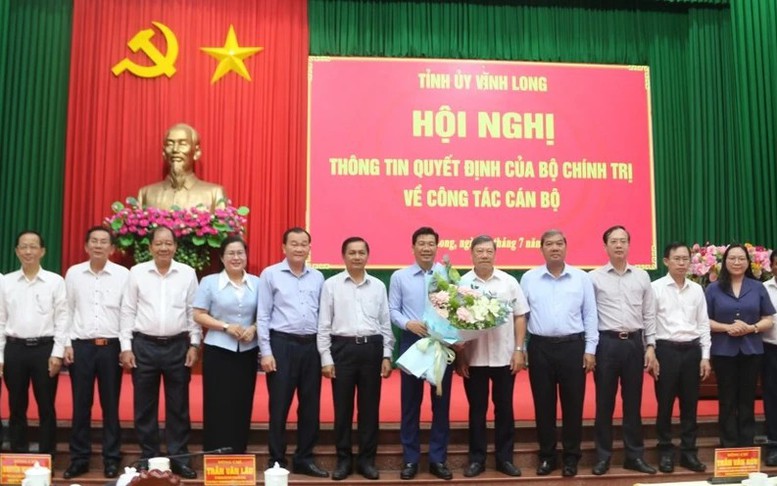 Ông Nguyễn Mạnh Hùng giữ chức Phó Bí thư Thường trực Tỉnh ủy Vĩnh Long