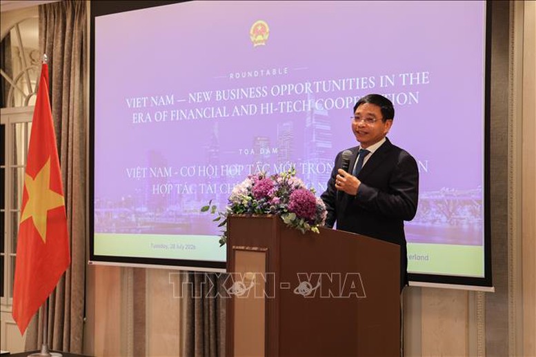 Việt Nam – Thụy Sỹ còn nhiều dư địa mở rộng hợp tác lĩnh vực tài chính, tài sản mã hóa, đổi mới sáng tạo- Ảnh 1.